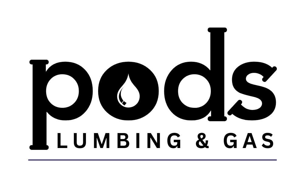 Pods Plumbing and Gas Logo