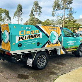 The Clean Plumber logo